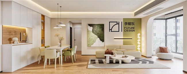 興公館122㎡ | 溫馨治愈奶油風(fēng)，每一幀都超級治愈?。?！